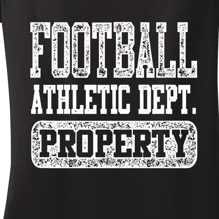 Football Athletic Dept. Women's V-Neck T-Shirt