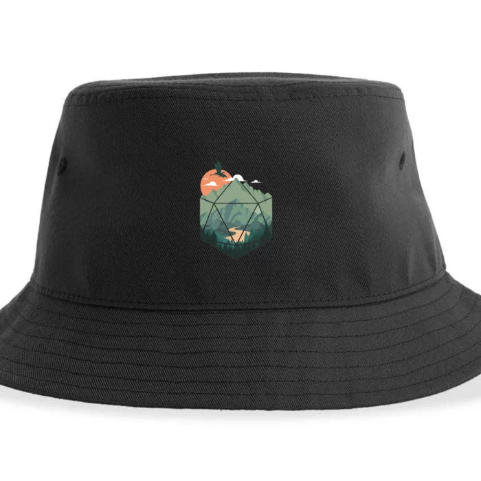 Fantasy Art Design, Nerdy Gaming, Geeky Gamer Sustainable Bucket Hat