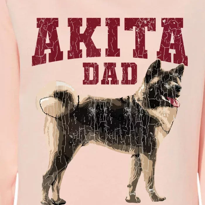 Funny Akita Dad For Men Akita Owner Gifts Womens California Wash Sweatshirt