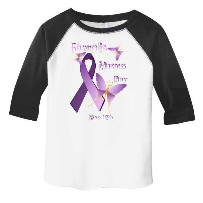 Fibromyalgia Awareness Day Gift Toddler Fine Jersey T-Shirt