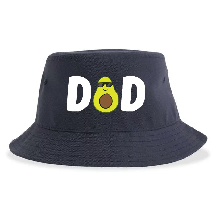 Funny Avocado Dad Guacamole Dad Vegan Dad Avocados Gift Sustainable Bucket Hat