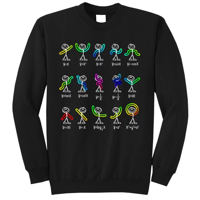 Funny Algebra Dance Function Math Teacher Geek Gift Idea Tall Sweatshirt