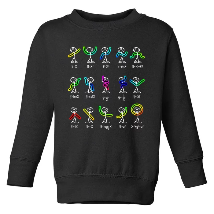 Funny Algebra Dance Function Math Teacher Geek Gift Idea Toddler Sweatshirt