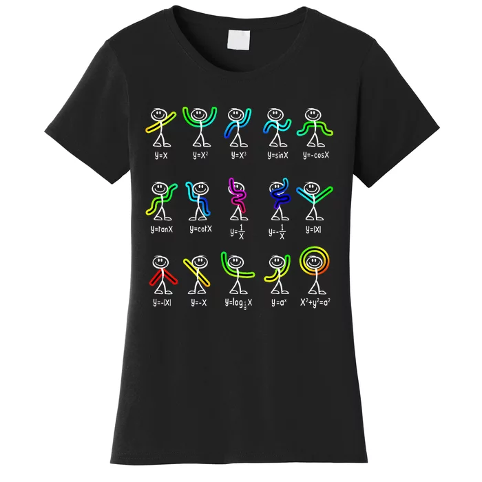 Funny Algebra Dance Function Math Teacher Geek Gift Idea Women's T-Shirt