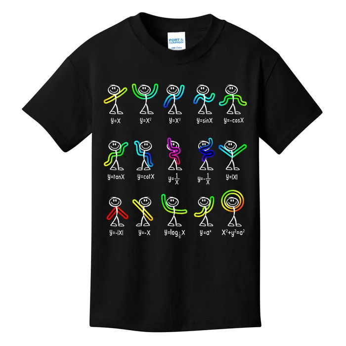 Funny Algebra Dance Function Math Teacher Geek Gift Idea Kids T-Shirt