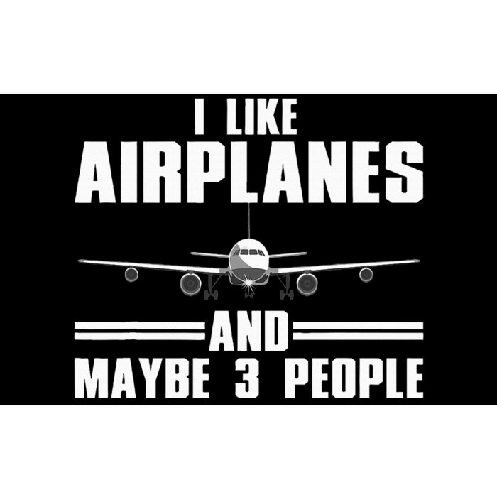 Funny Airplane Design Aviation Aviator Pilot Bumper Sticker