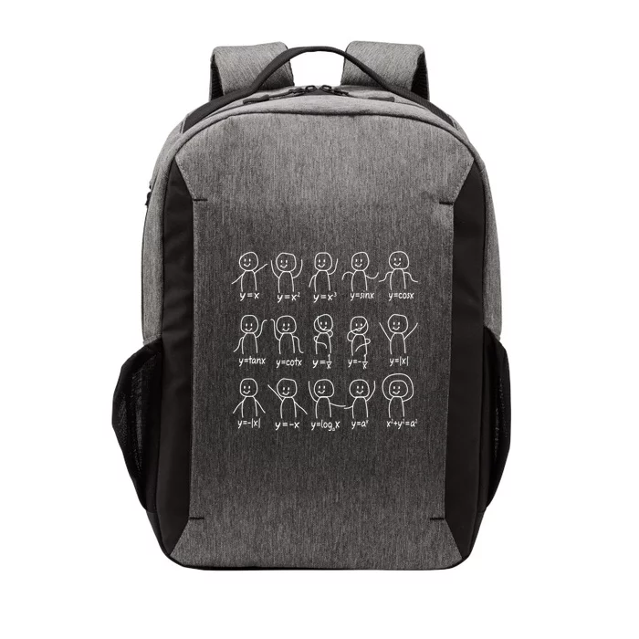 Funny Algebra Dance Graph Figures Math Equation Vector Backpack