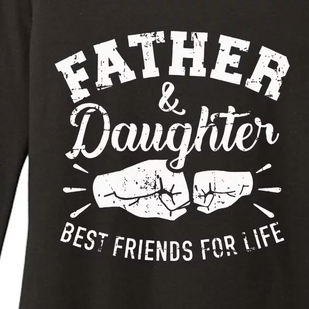 Father And Daughter Best Friends For Life Womens CVC Long Sleeve Shirt