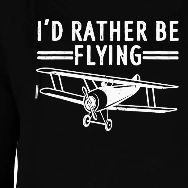 Funny Airplane Design For Adult Airplane Aviation Pilot Womens Funnel Neck Pullover Hood