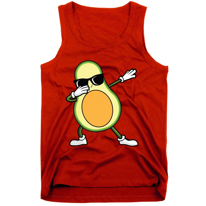 Funny Avocado Design For Womenc Tank Top