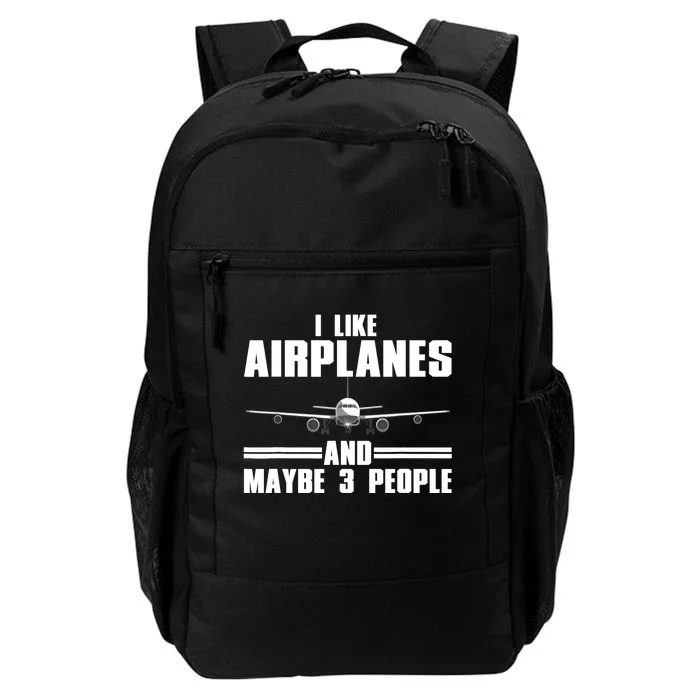 Funny Airplane Design For Aviation Aviator Pilot Daily Commute Backpack