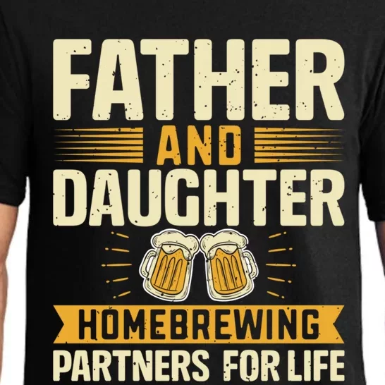 Father And Daughter Homebrewing Partners For Life Gift Pajama Set