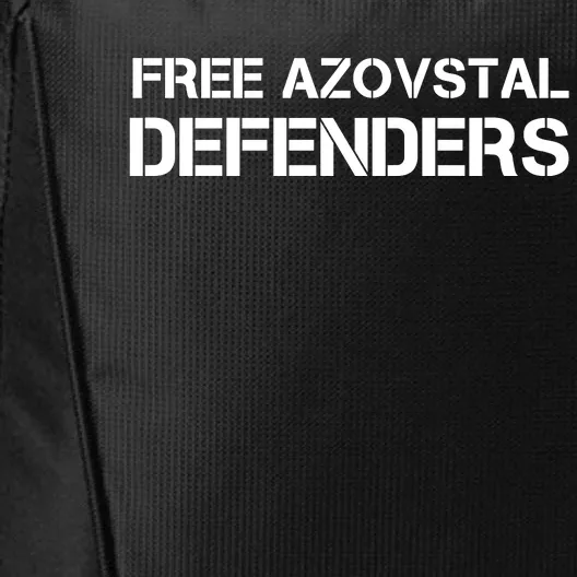 Free Azovstal Defenders City Backpack