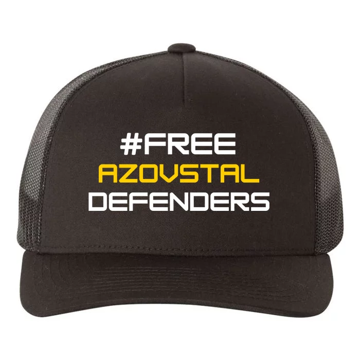 Free Azovstal Defenders Yupoong Adult 5-Panel Trucker Hat