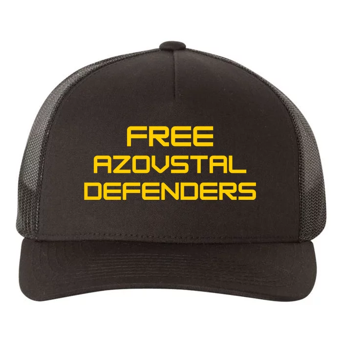 Free Azovstal Defenders Yupoong Adult 5-Panel Trucker Hat