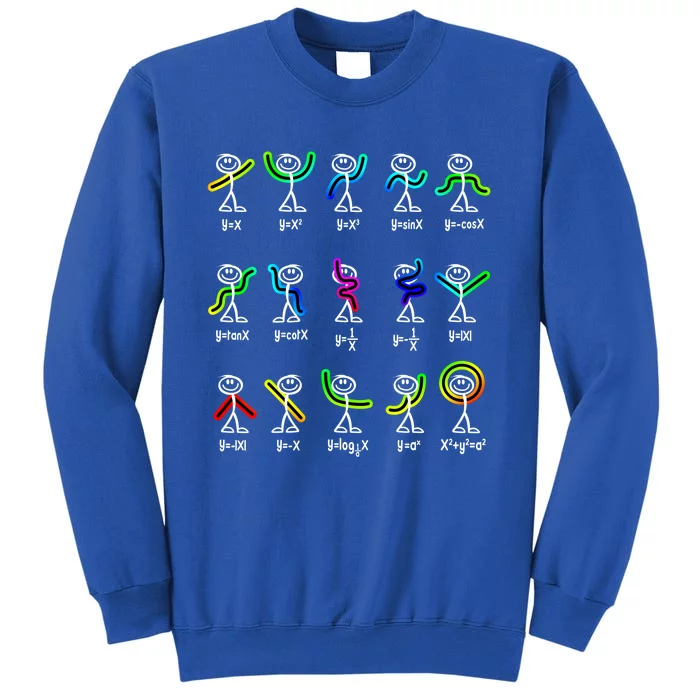 Funny Algebra Dance Function Math Teacher Geek Gift Idea Gift Tall Sweatshirt