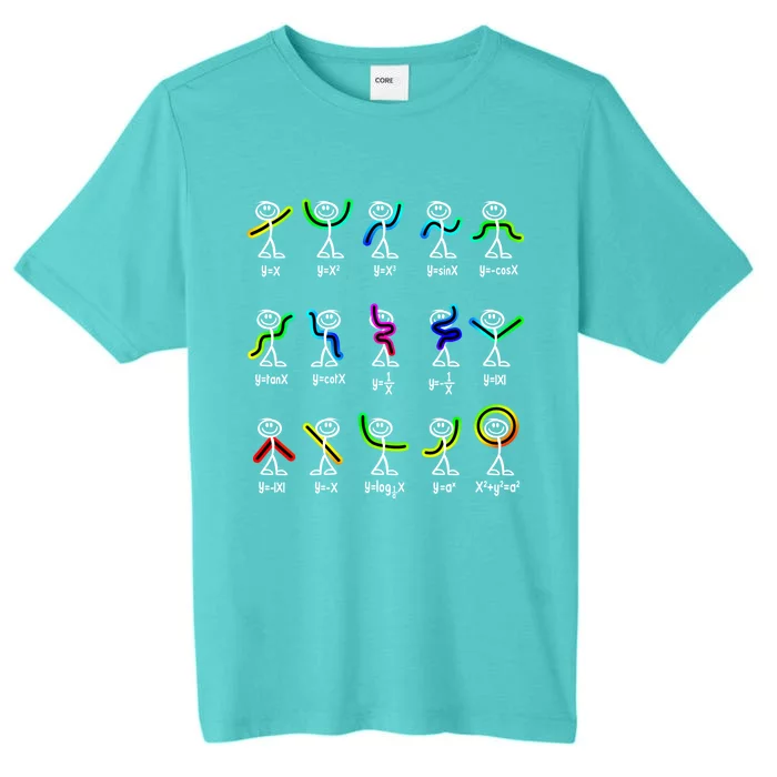 Funny Algebra Dance Function Math Teacher Geek Gift Idea Gift ChromaSoft Performance T-Shirt