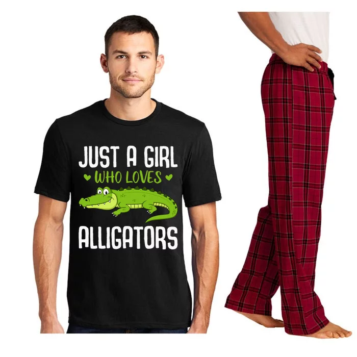 Funny Alligator Design Reptile Pajama Set