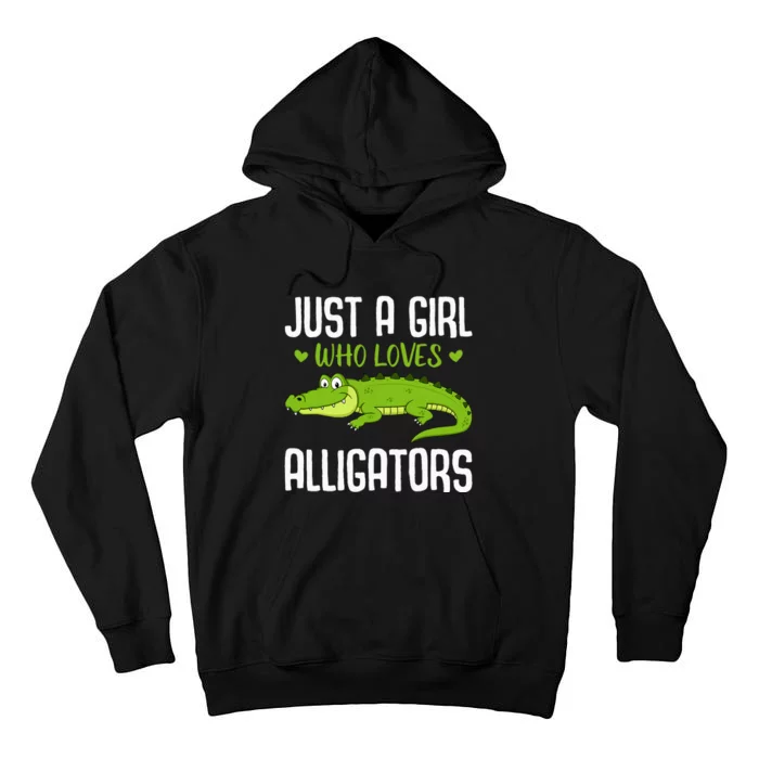 Funny Alligator Design Reptile Tall Hoodie