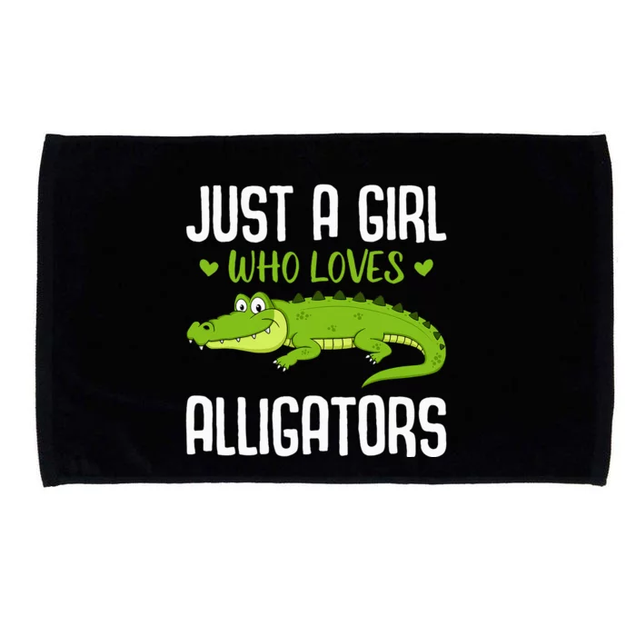 Funny Alligator Design Reptile Microfiber Hand Towel