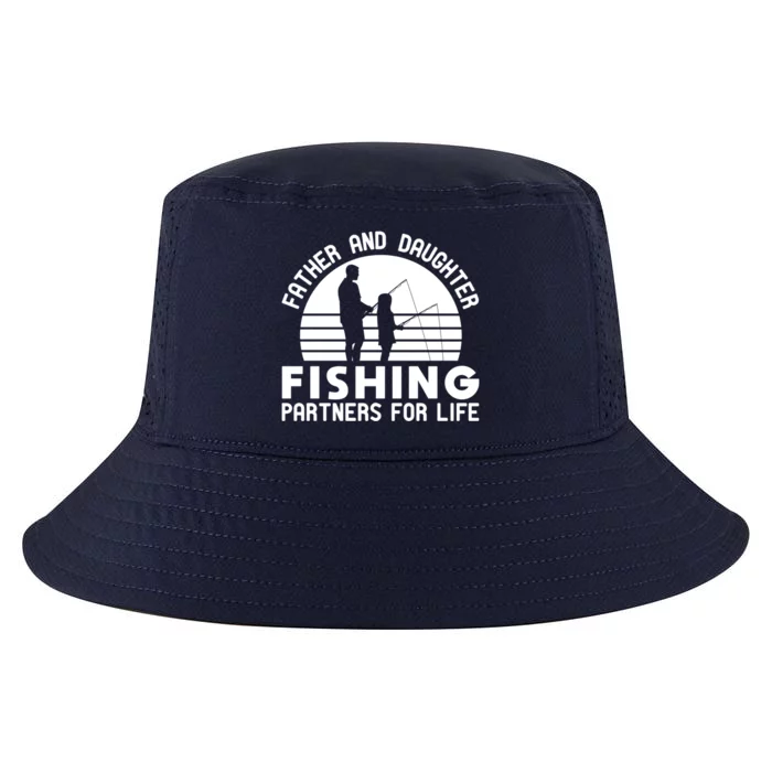 Father And Daughter Fishing Partners For Life Gift Cool Comfort Performance Bucket Hat