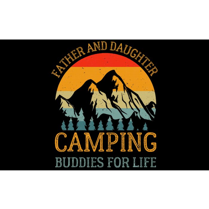 Father And Daughter Camping Buddies For Life Gift For Dad Bumper Sticker