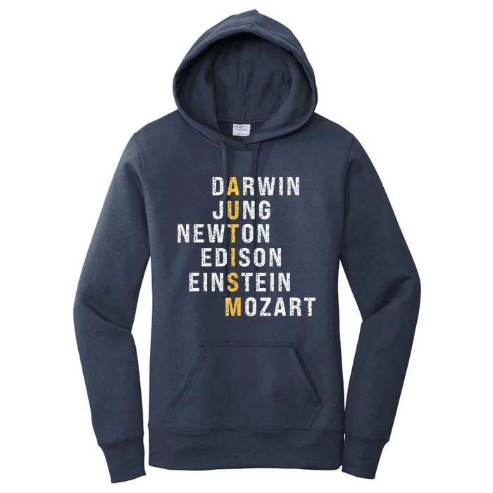 Funny Autism Darwin Jung Newton Edison Einstein Newton Mozart Gift Women's Pullover Hoodie