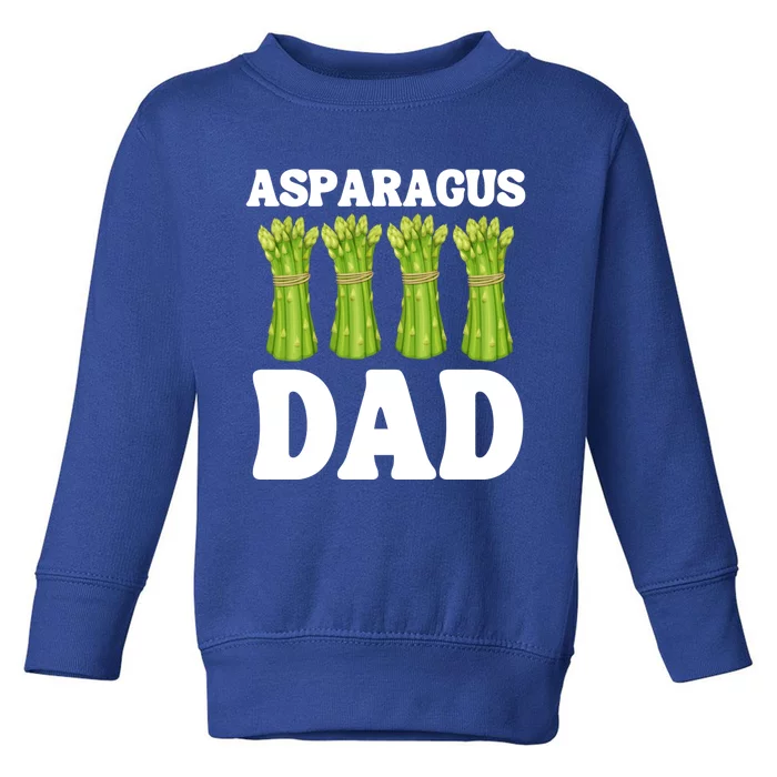 Funny Asparagus Dad Vegetable Fathers' Day Gardener Lover Meaningful Gift Toddler Sweatshirt