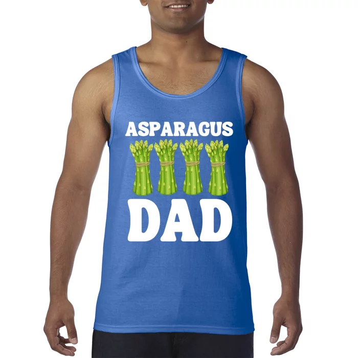 Funny Asparagus Dad Vegetable Fathers' Day Gardener Lover Meaningful Gift Tank Top