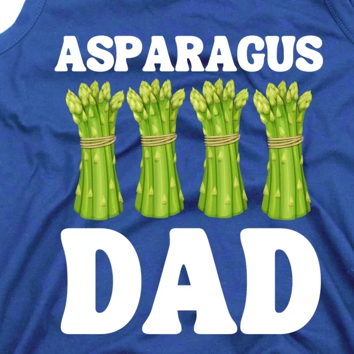 Funny Asparagus Dad Vegetable Fathers' Day Gardener Lover Meaningful Gift Tank Top