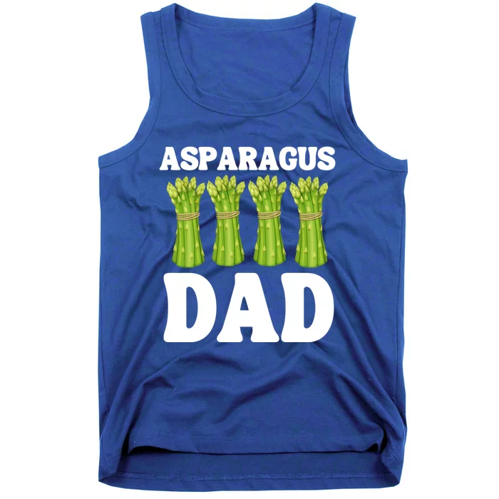 Funny Asparagus Dad Vegetable Fathers' Day Gardener Lover Meaningful Gift Tank Top