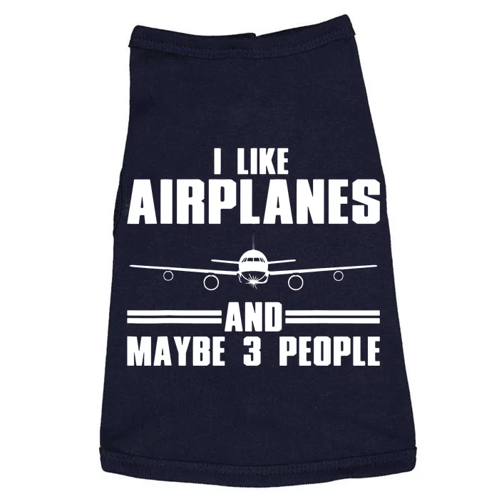 Funny Airplane Design For Men Women Aviation Aviator Pilot Doggie Tank