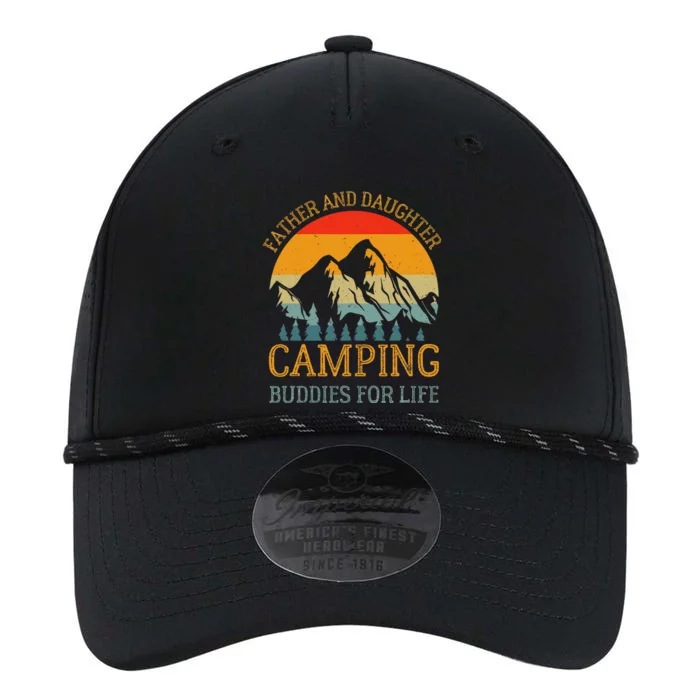 Father And Daughter Camping Buddies For Life Gift For Dad Performance The Dyno Cap