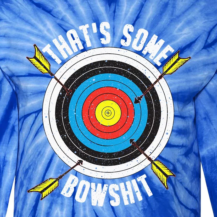 Funny Archery Design For Women Archery Bow Archer Tie-Dye Long Sleeve Shirt