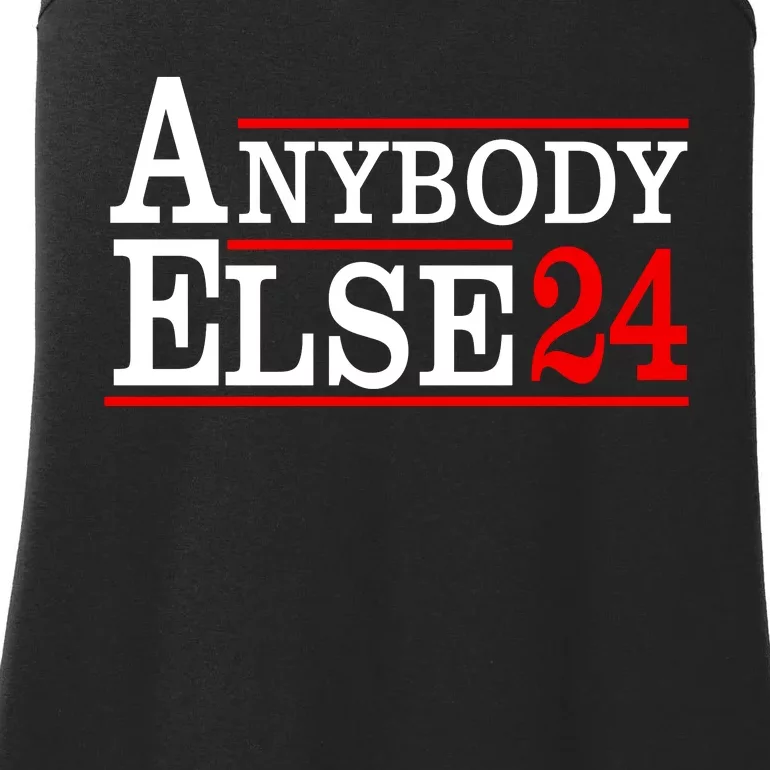 Funny Anybody Else 24 Anti Joe Biden Bumper Ladies Essential Tank