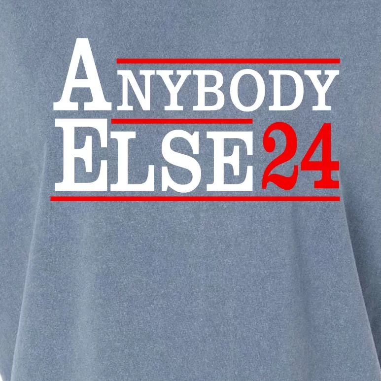 Funny Anybody Else 24 Anti Joe Biden Bumper Garment-Dyed Women's Muscle Tee