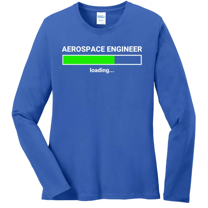 Funny Aerospace Engineer Gift Student College Rocket Science Gift Ladies Long Sleeve Shirt