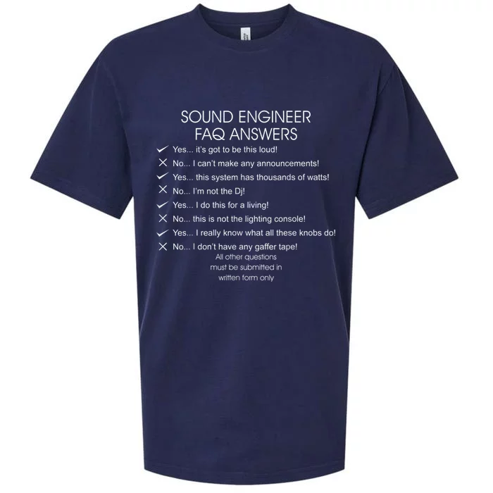 Funny Audio Engineer Definition Sound Technician Guy Gift Sueded Cloud Jersey T-Shirt