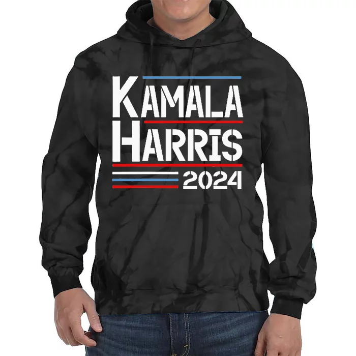 Funny America Election Vote Kamala Harris 2024 President Tie Dye Hoodie