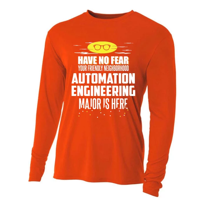 Funny Automation Engineering Major Gift Have No Fear Gift Cooling Performance Long Sleeve Crew