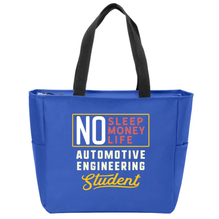 Funny Automotive Engineering Major Studencool Gift Graduation Funny Gift Zip Tote Bag