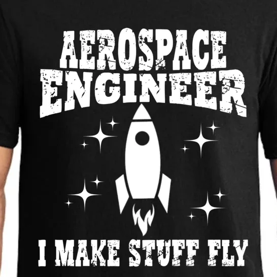 Funny Aerospace Engineer Dad Mom Space Humor Dad Joke Gift Pajama Set