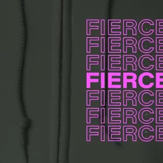 Fierce AF Full Zip Hoodie