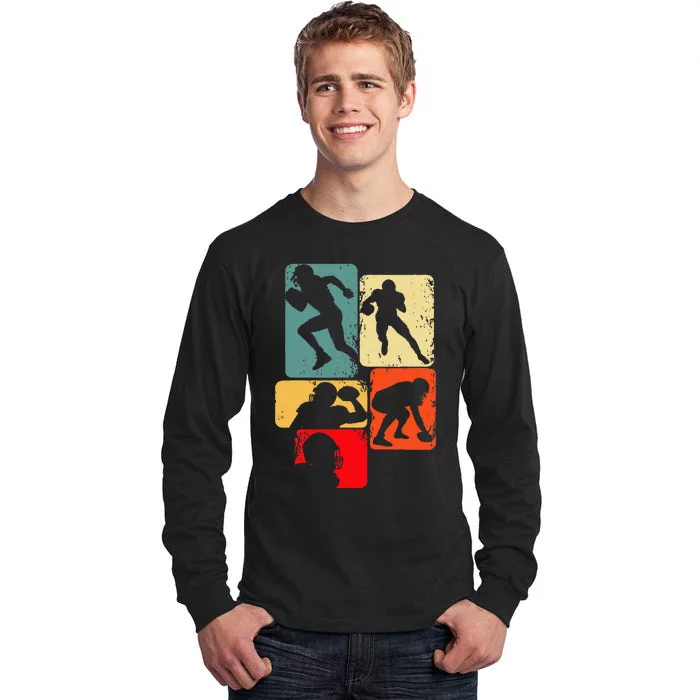 Football American Football Tall Long Sleeve T-Shirt