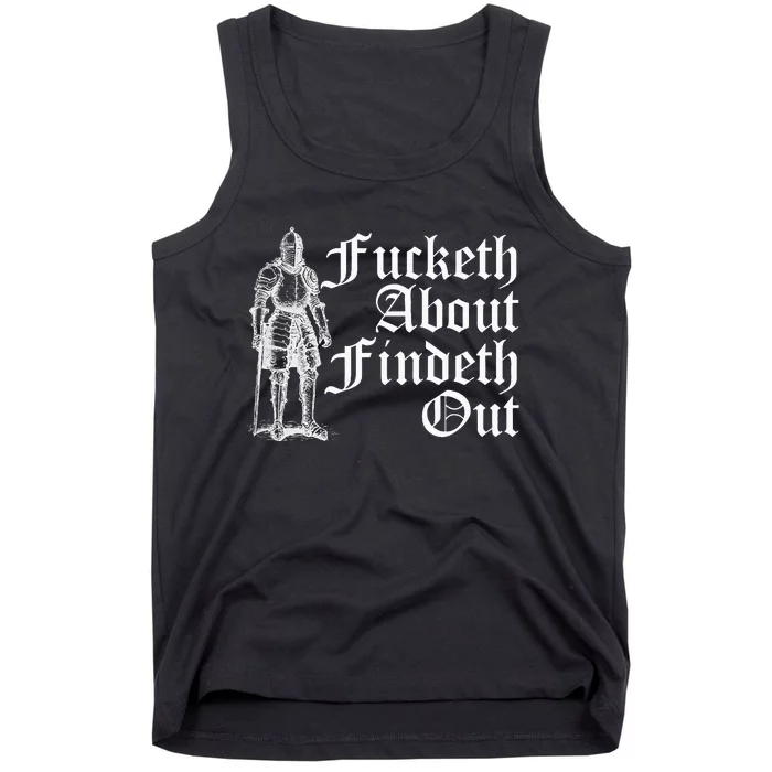 Fucketh About Findeth Out Tank Top