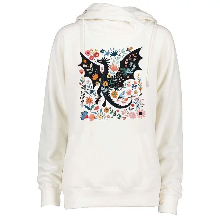 Funny Abraxos Fantasy Bookish Floral Abraxos Gift Womens Funnel Neck Pullover Hood