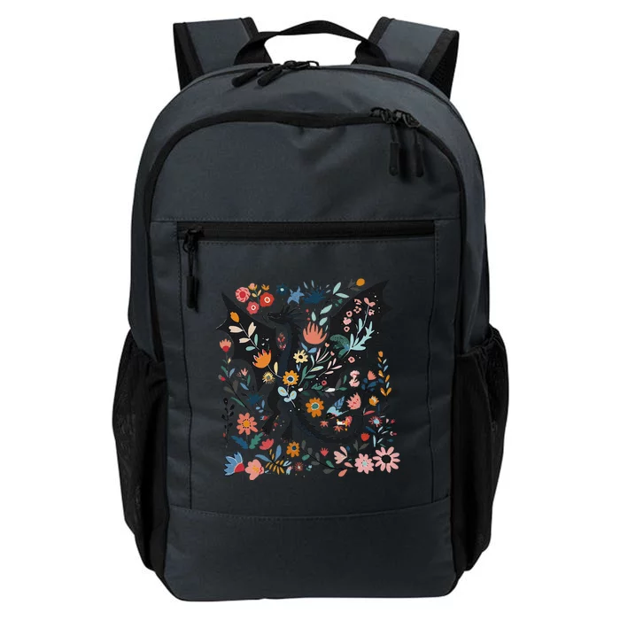 Funny Abraxos Fantasy Bookish Floral Abraxos Gift Daily Commute Backpack