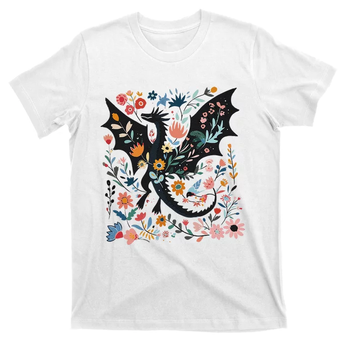 Funny Abraxos Fantasy Bookish Floral Abraxos Gift T-Shirt