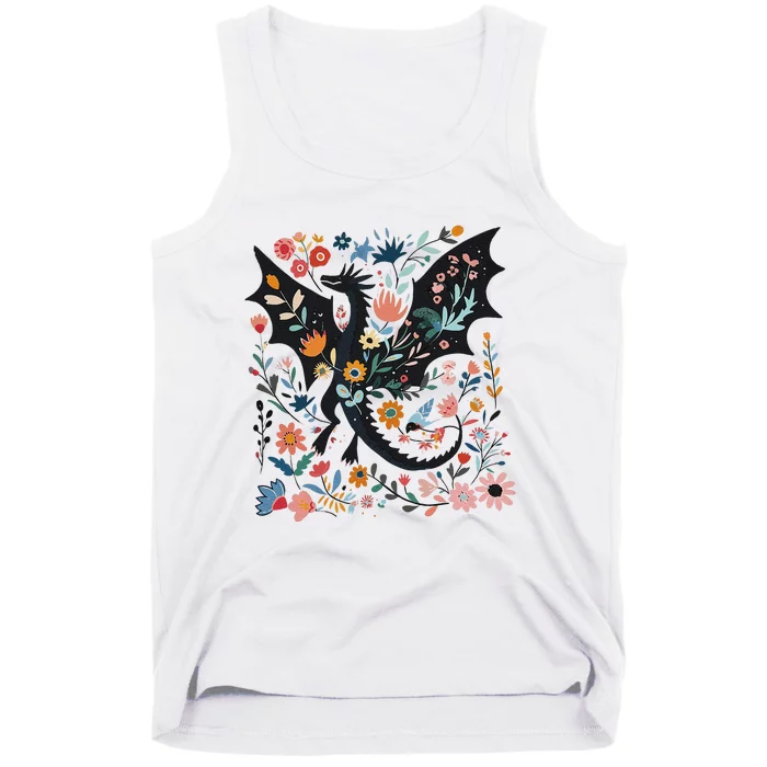 Funny Abraxos Fantasy Bookish Floral Abraxos Gift Tank Top