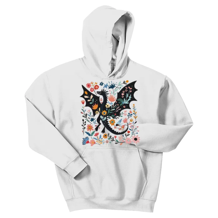 Funny Abraxos Fantasy Bookish Floral Abraxos Gift Kids Hoodie